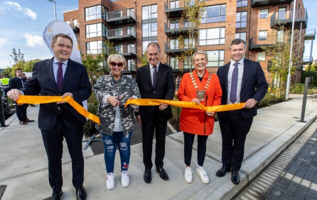 Official opening of new homes in Citywest